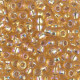 Miyuki seed beads 6/0 - Silverlined gold ab 6-1003